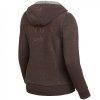Bluza z kapturem CASSIE damska - Schockemohle - tobacco melange
